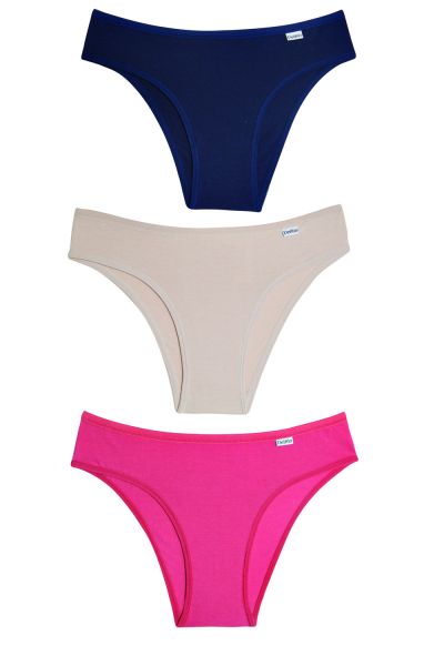 KIT Trio de biquínis em cotton