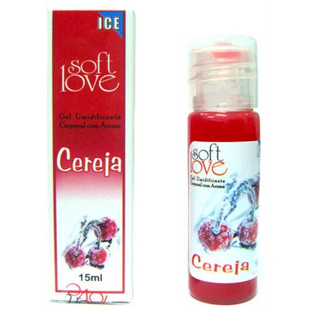 Gel Aromatizante 15 ml Soft Love ICE  cereja